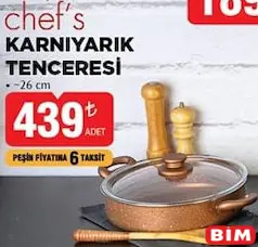 CHEF'S KARNIYARIK TENCERESİ 26 CM